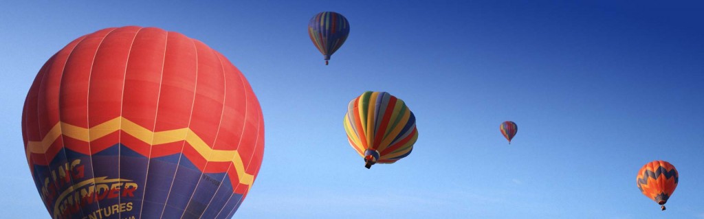 Heißluftballon Fahrt